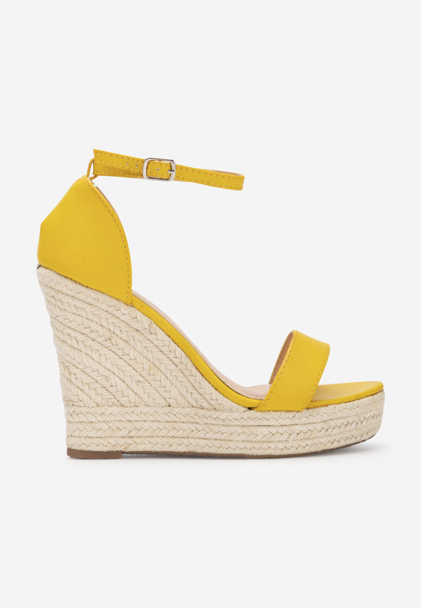 Žlté espadrilky na kline Claudine