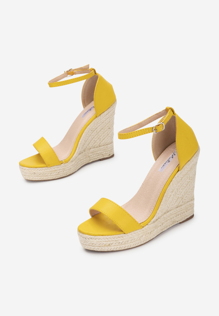 Žlté espadrilky na kline Claudine