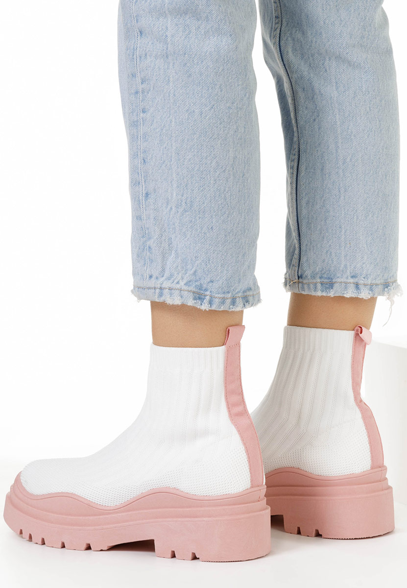 Ružové členkové tenisky dámske Brinley V2