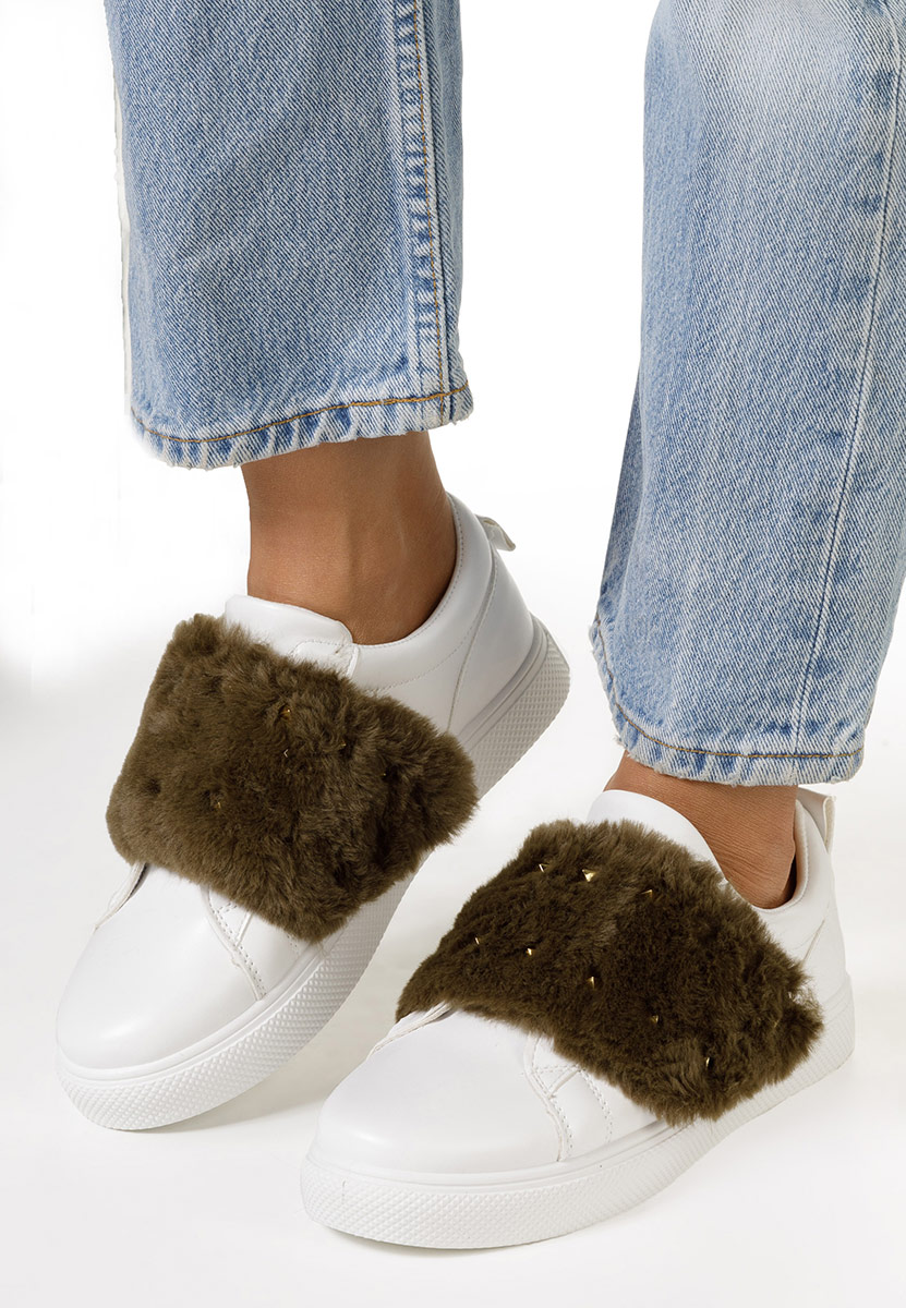 Biele dámske tenisky Nazira V4