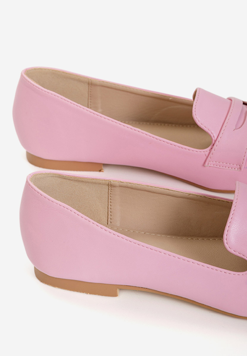 Ružové mokasíny dámske Nesiala