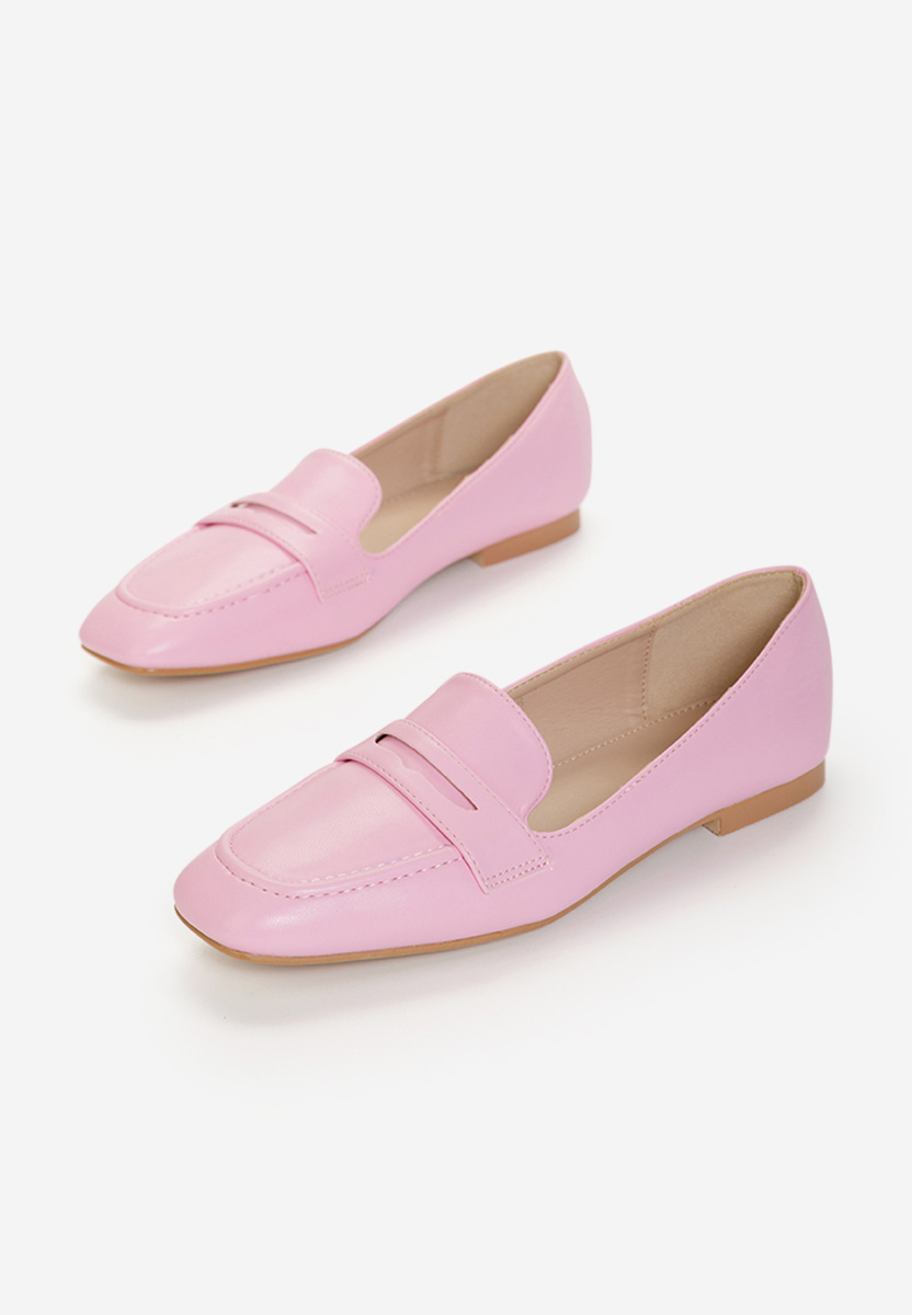 Ružové mokasíny dámske Nesiala