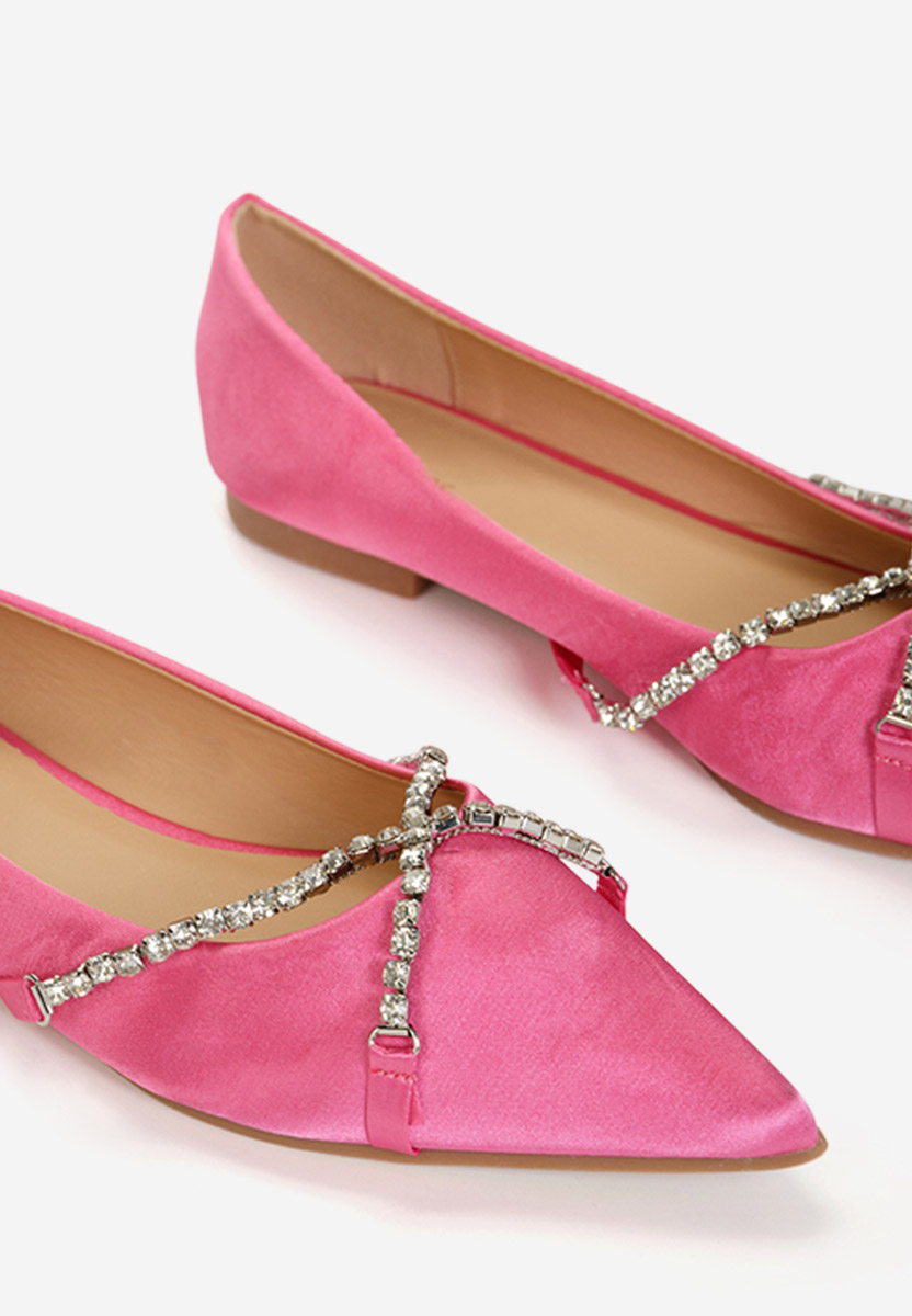 Fuchsiové balerínky Kallina