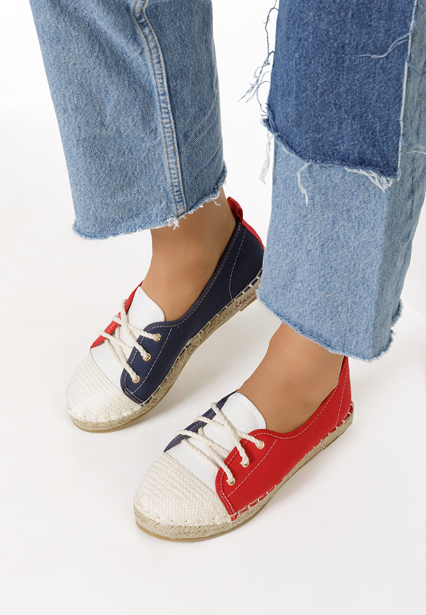 Červené dámske espadrilky Doria