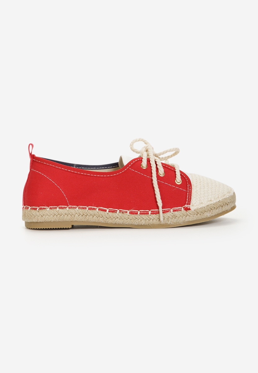 Červené dámske espadrilky Doria