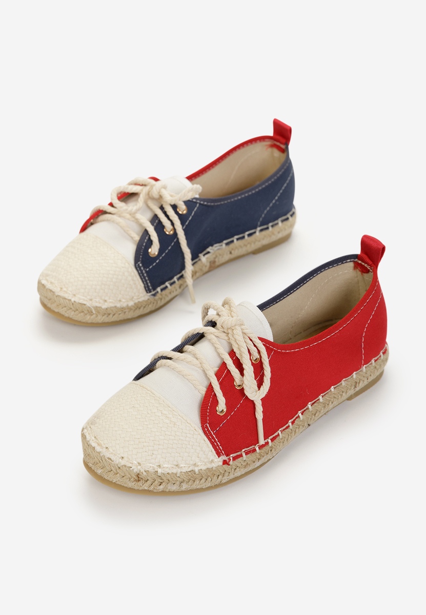 Červené dámske espadrilky Doria
