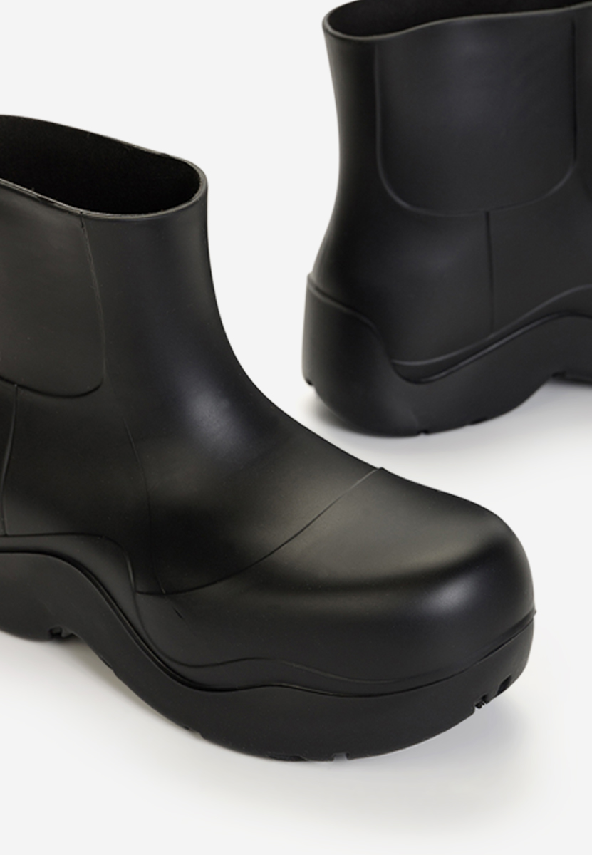 Čierne dámske gumáky Gretel