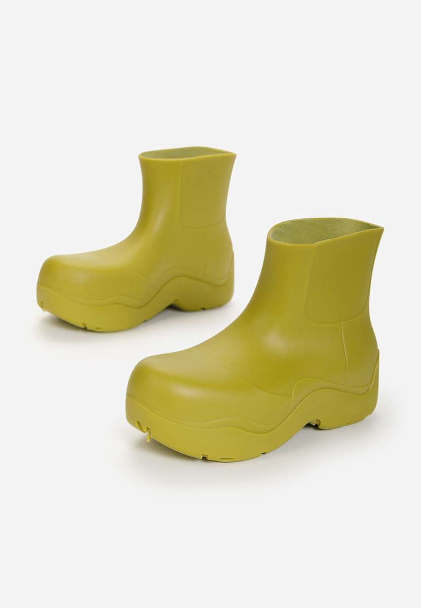 Zelené dámske gumáky Gretel