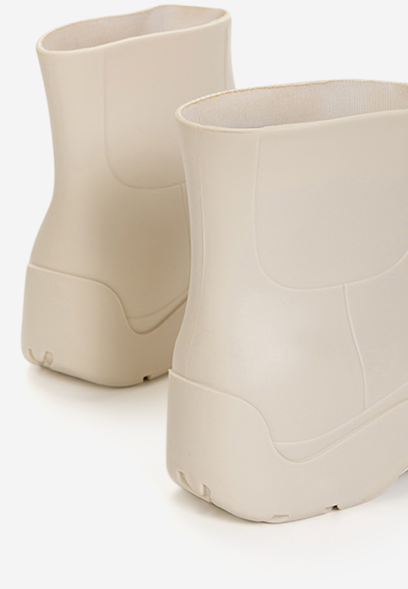 Béžové dámske gumáky Gretel