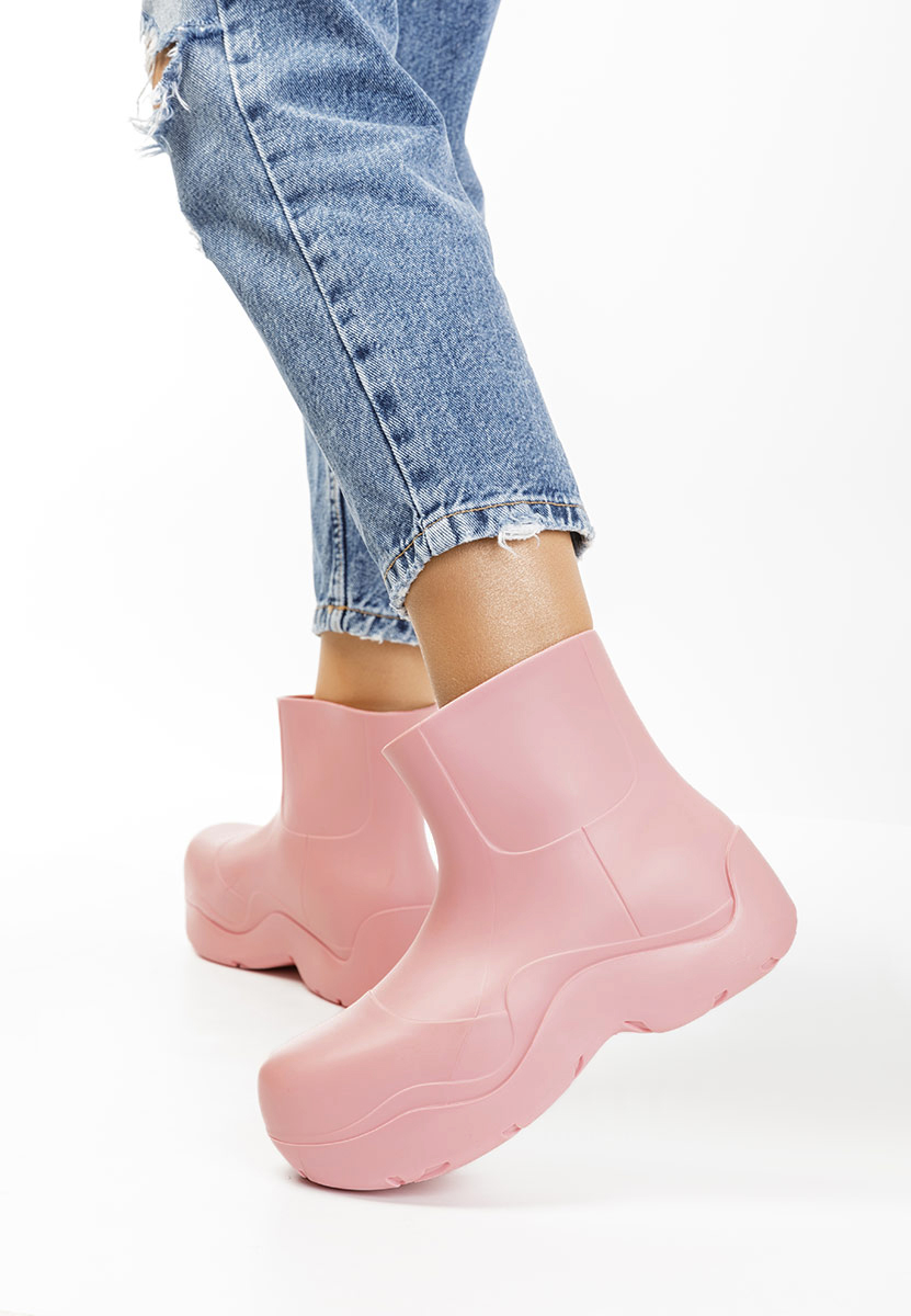 Ružové dámske gumáky Gretel