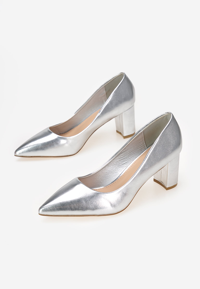 Strieborné lodičky Danza