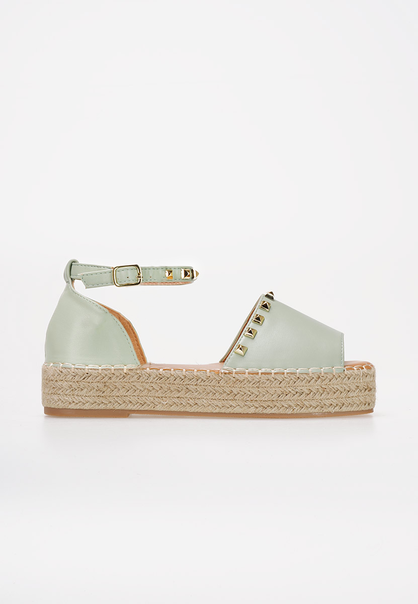Zelené dámske espadrilky Firmosa