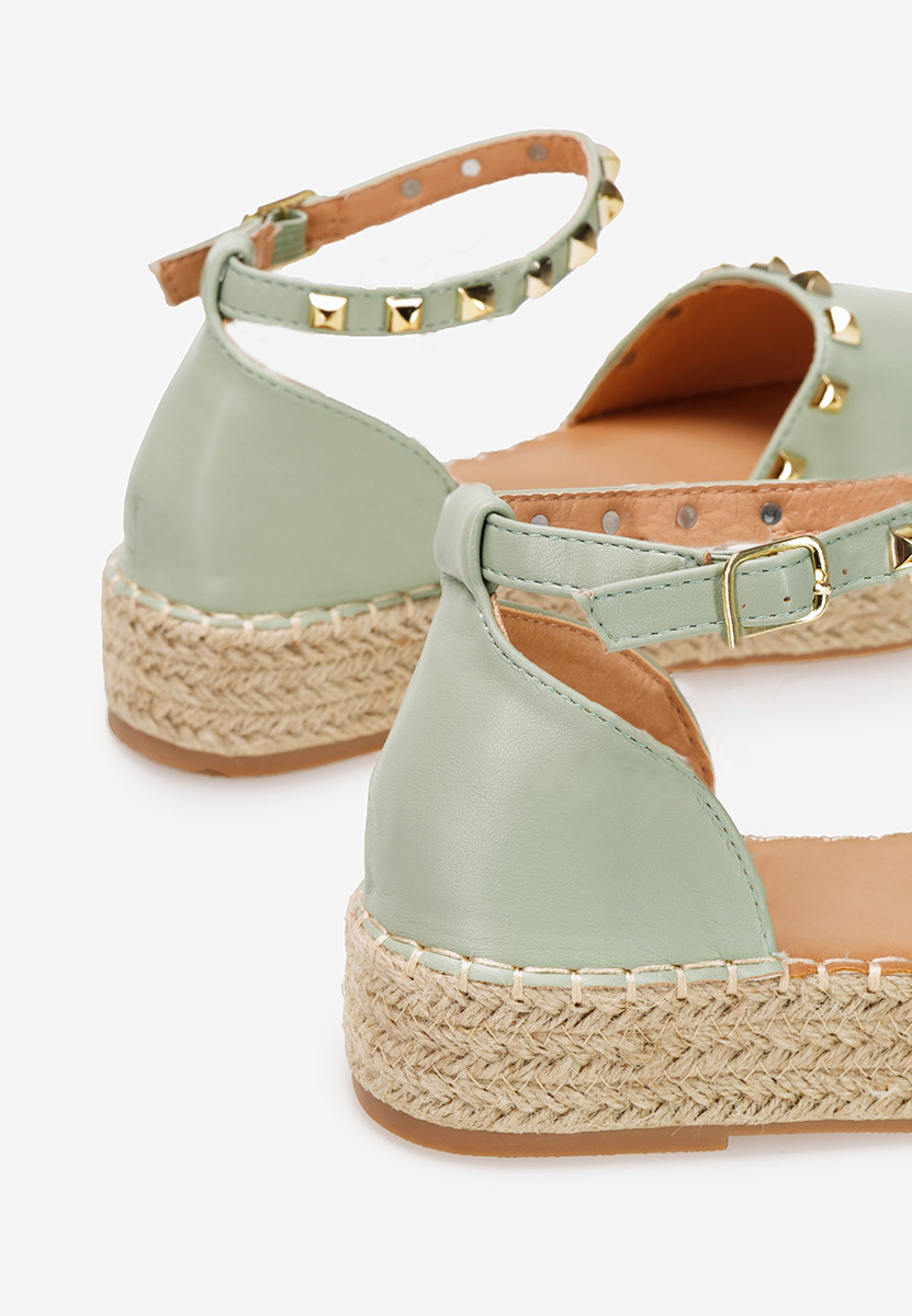 Zelené dámske espadrilky Firmosa