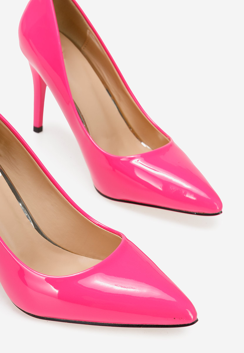 Fuchsiové lakované lodičky Paolla