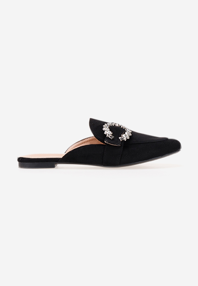 čierne šľapky dámske Eleina