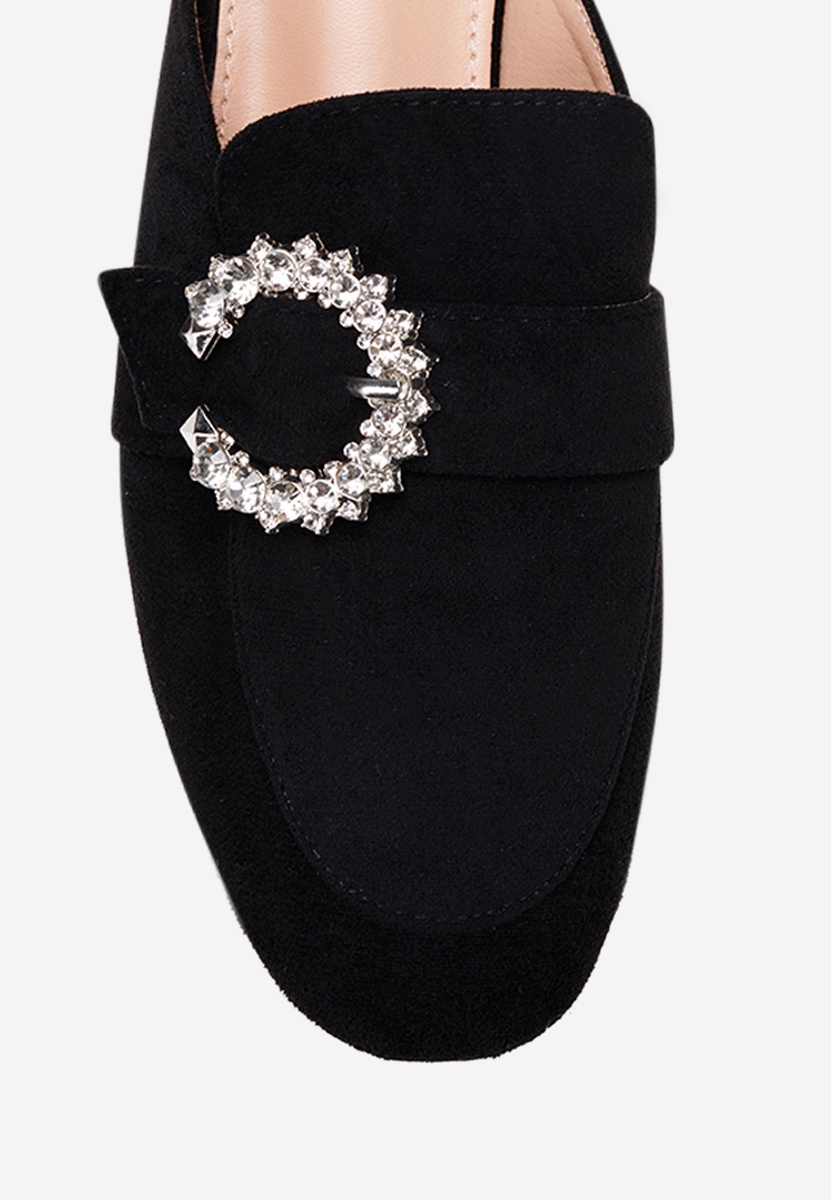 čierne šľapky dámske Eleina