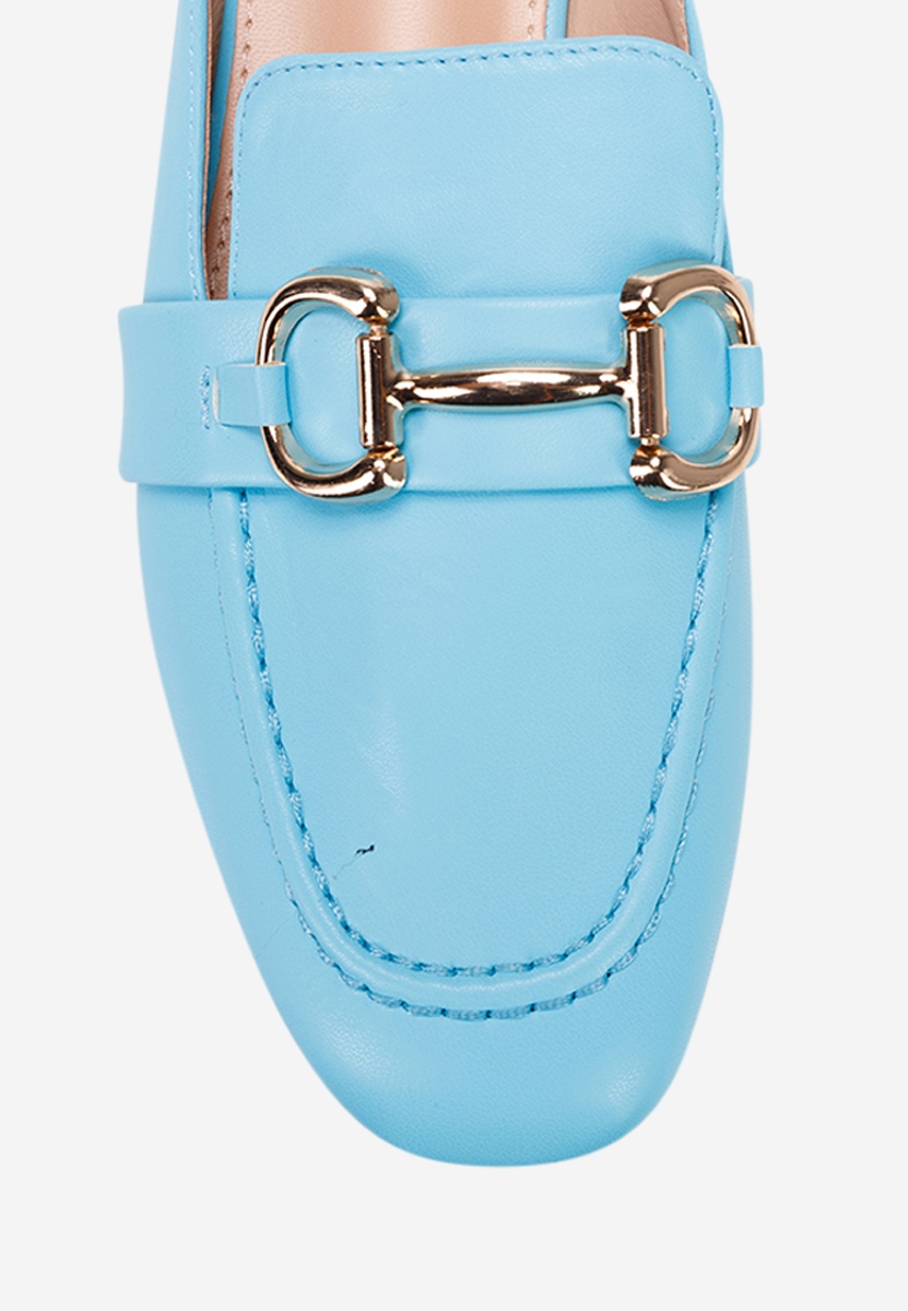 Svetlo modré šľapky dámske Terrine