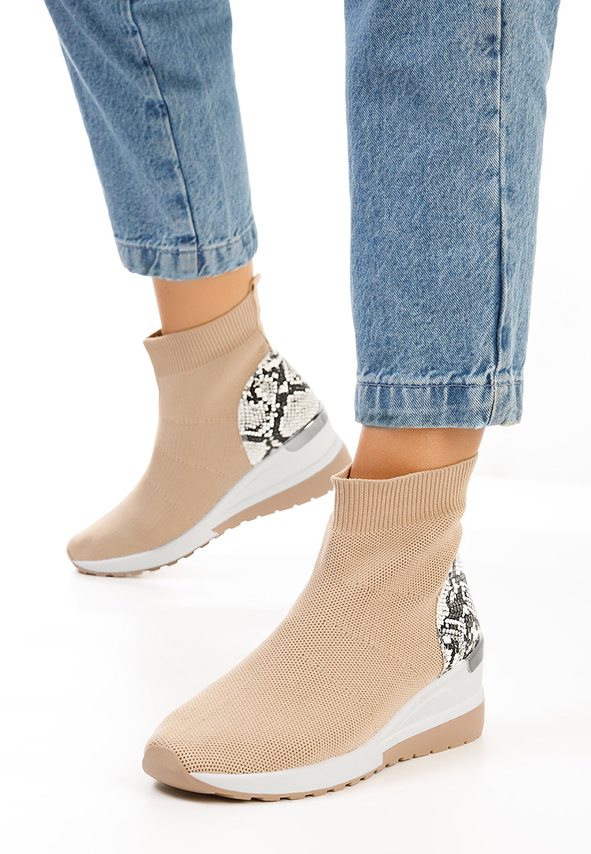 Hnedé dámske sneakersy Pieve