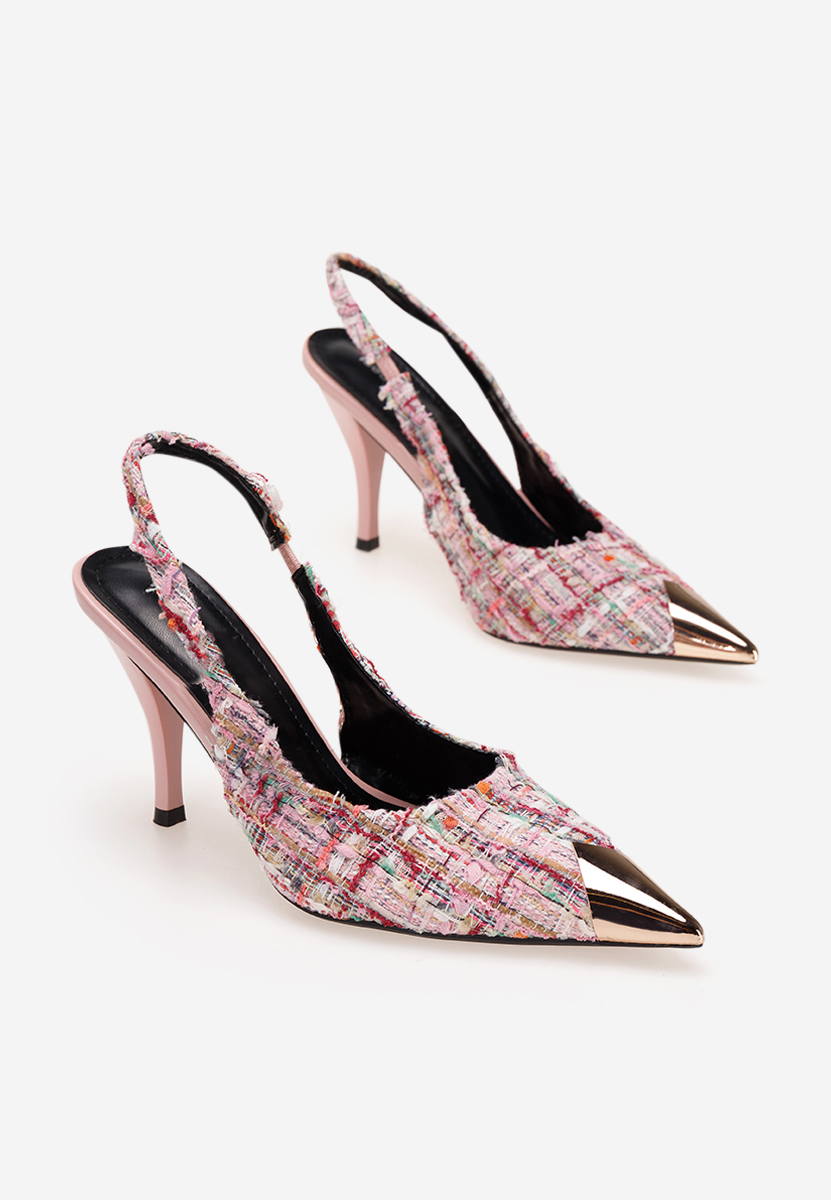 Ružové lodičky Sagria