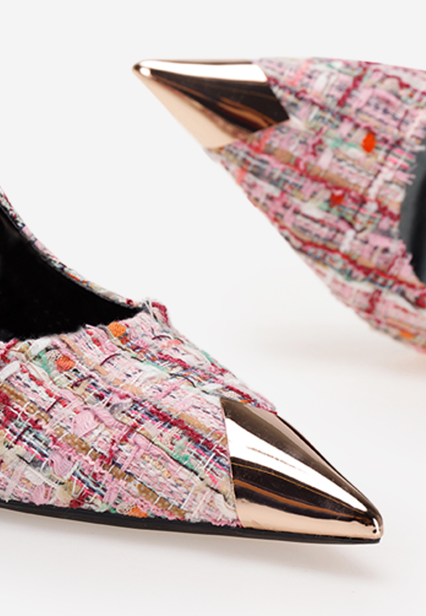 Ružové lodičky Sagria