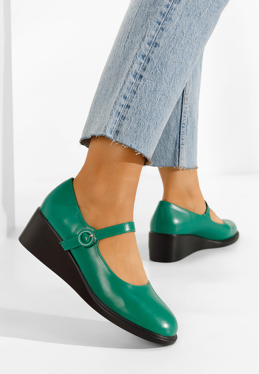 Zelené poltopánky na platforme Espina