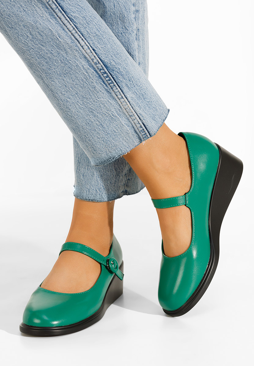 Zelené poltopánky na platforme Espina