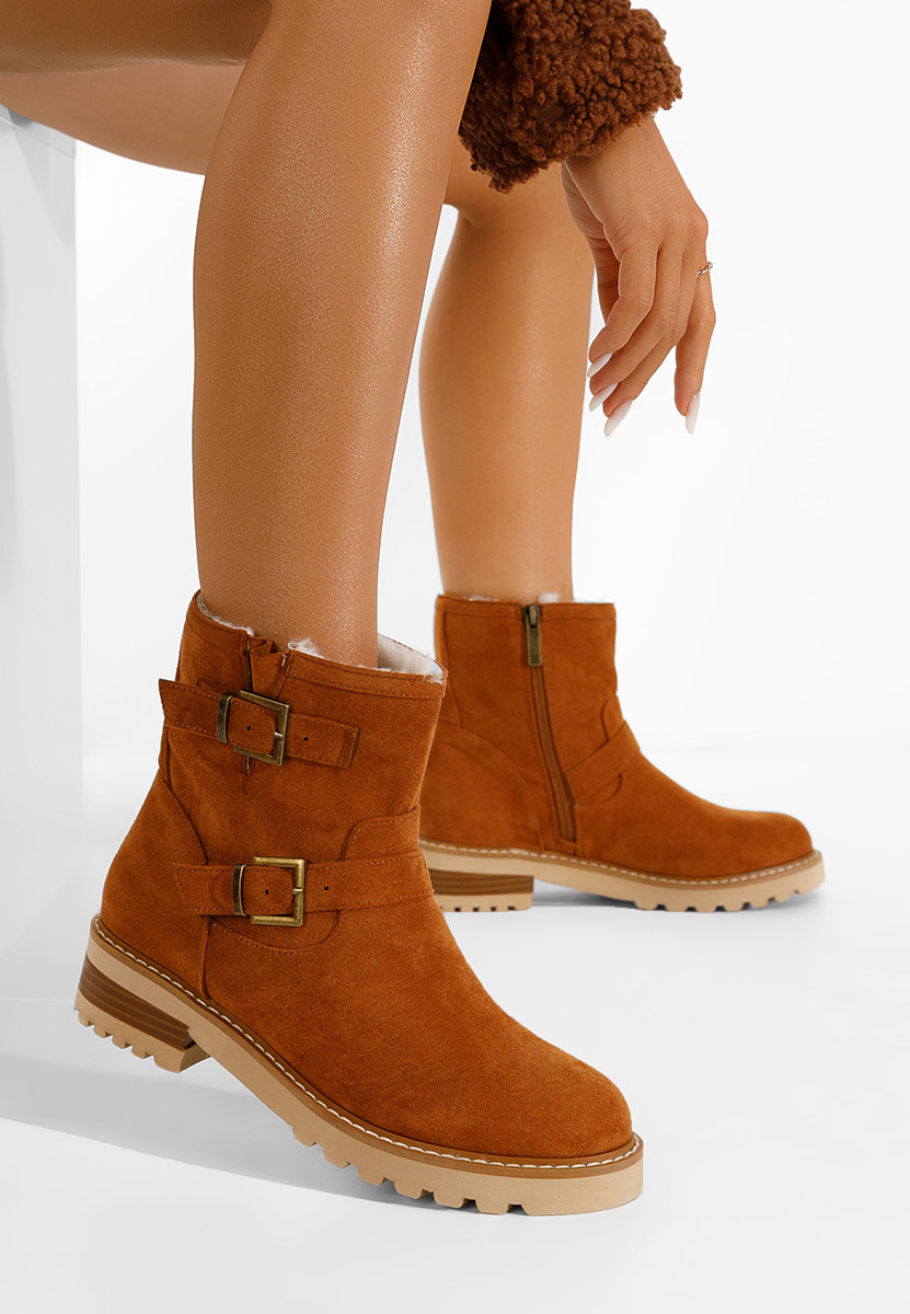 Camelové členkové čižmy Campana