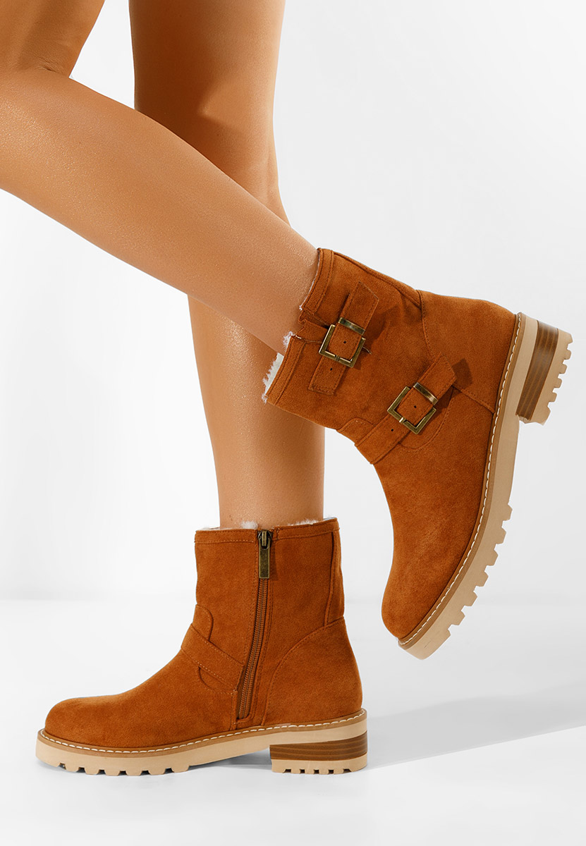 Camelové členkové čižmy Campana