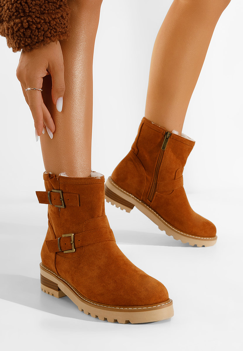 Camelové členkové čižmy Campana