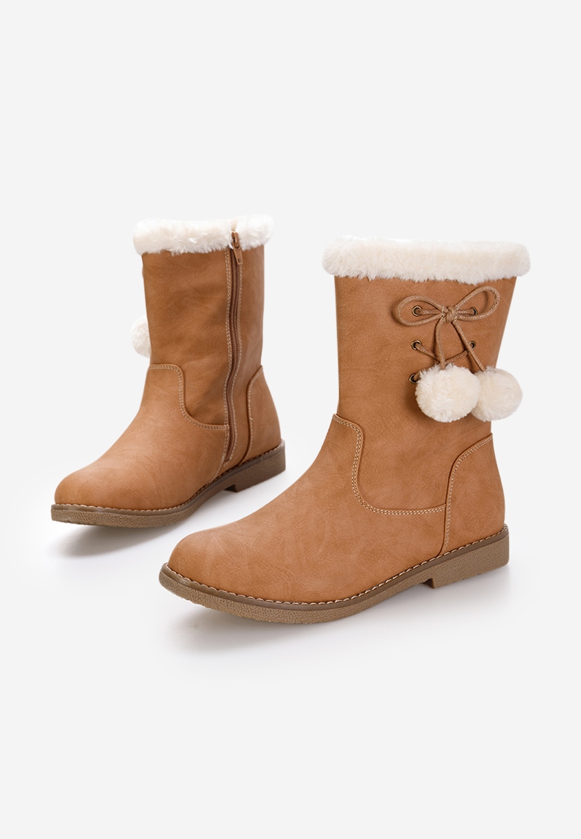 Camelové dámské sněhule Milena