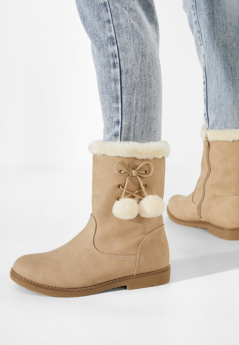 Khaki dámské sněhule Milena