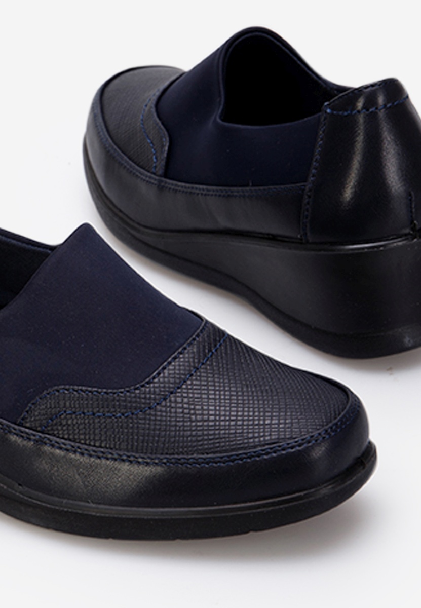 Tmavomdoré dámske poltopánky Columia