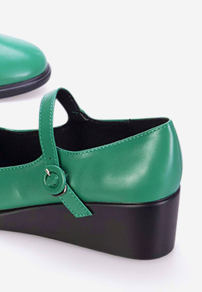 Zelené poltopánky na platforme Espina