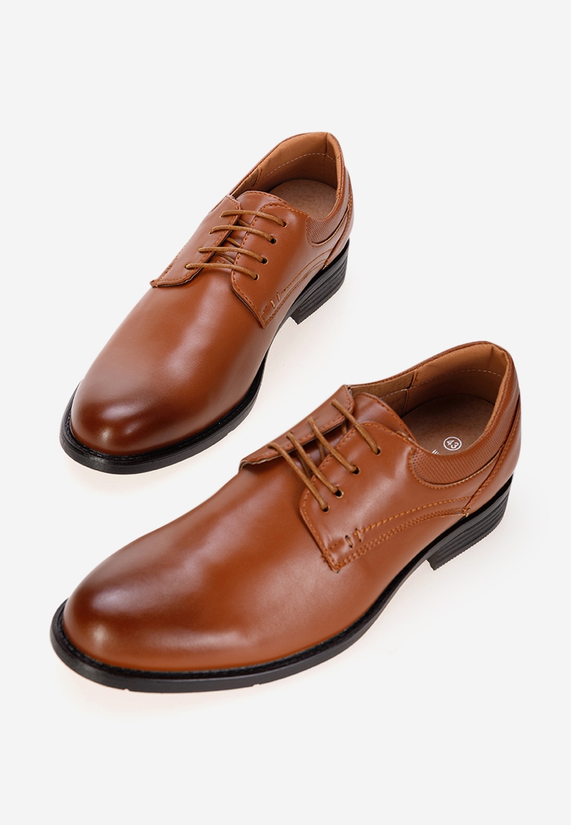 Camelové pánske spoločenské topánky Croix