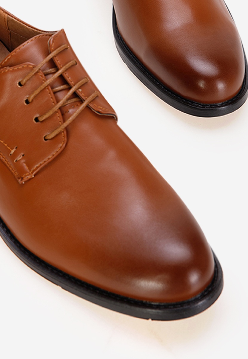 Camelové pánske spoločenské topánky Croix