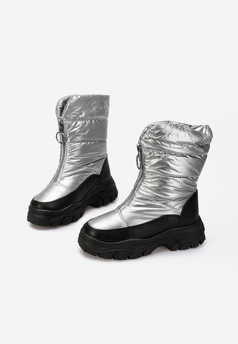 Strieborné dámské sněhule Beneda