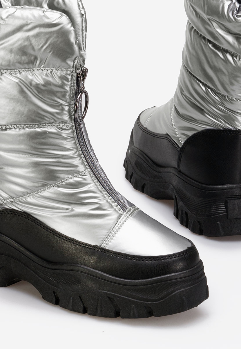 Strieborné dámské sněhule Beneda