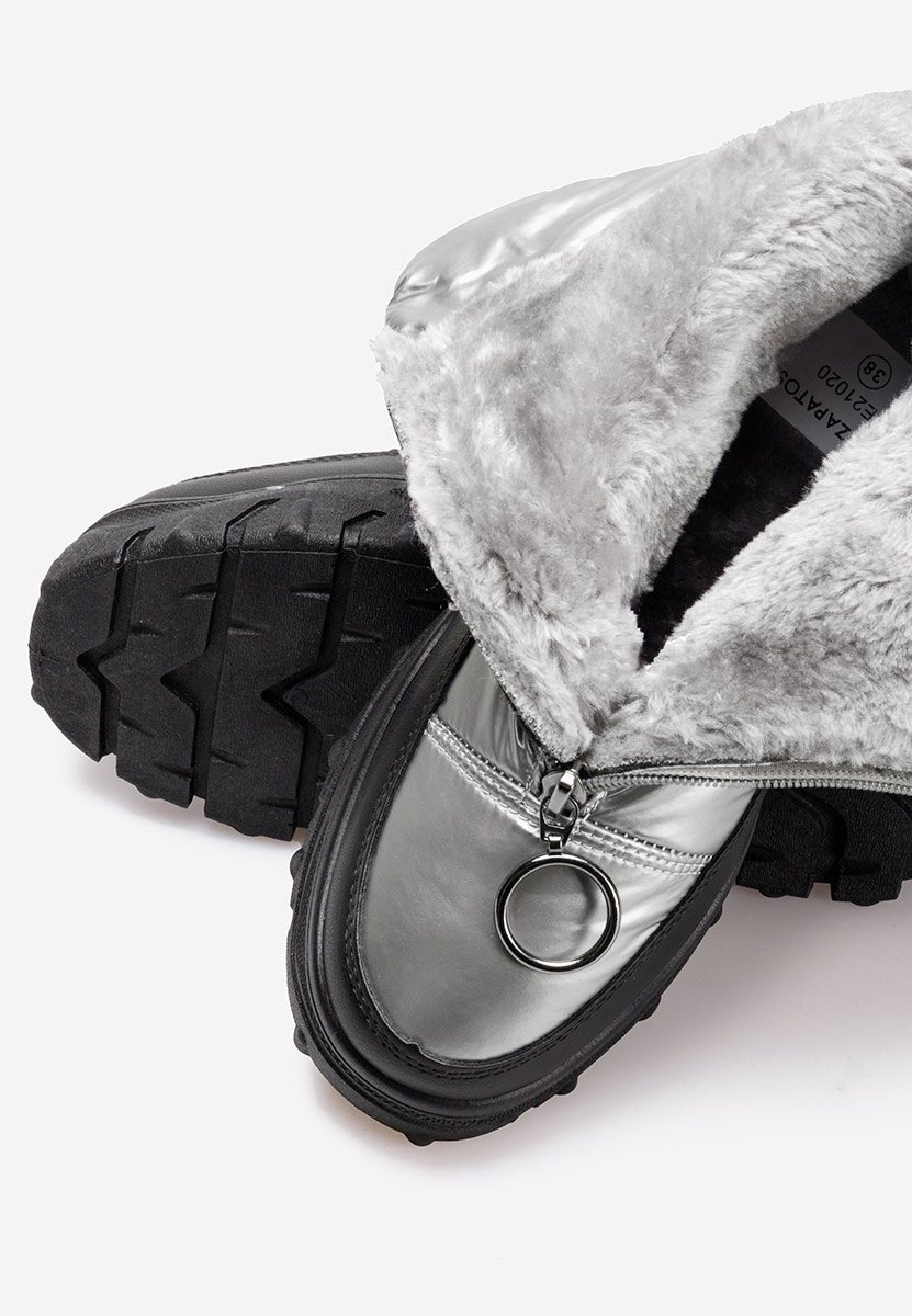 Strieborné dámské sněhule Beneda