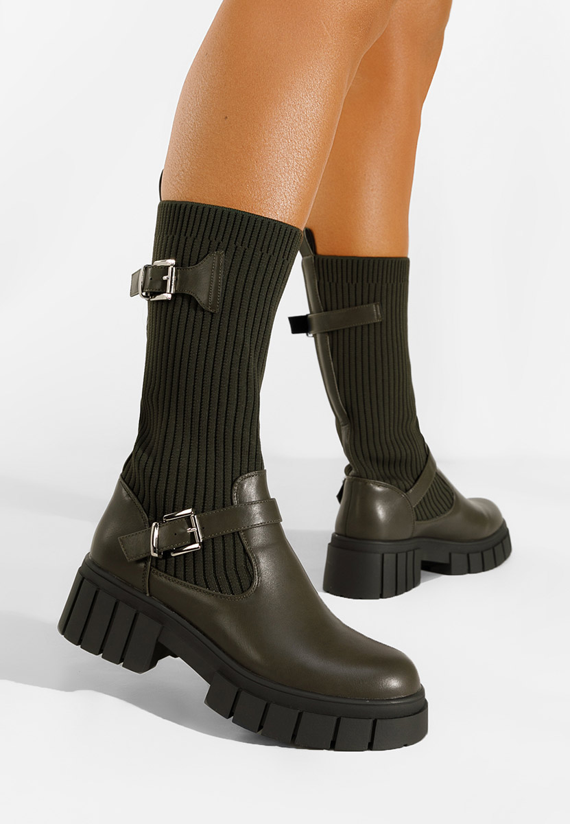 Čierne dámske čižmy Rochelle