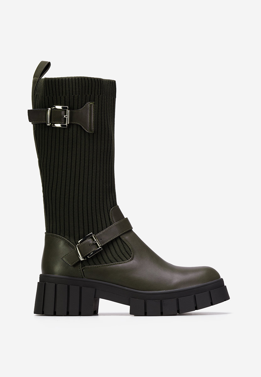 Čierne dámske čižmy Rochelle