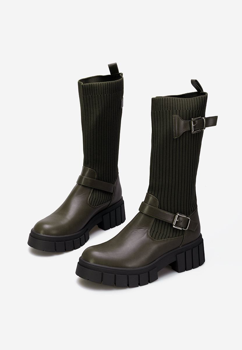 Čierne dámske čižmy Rochelle