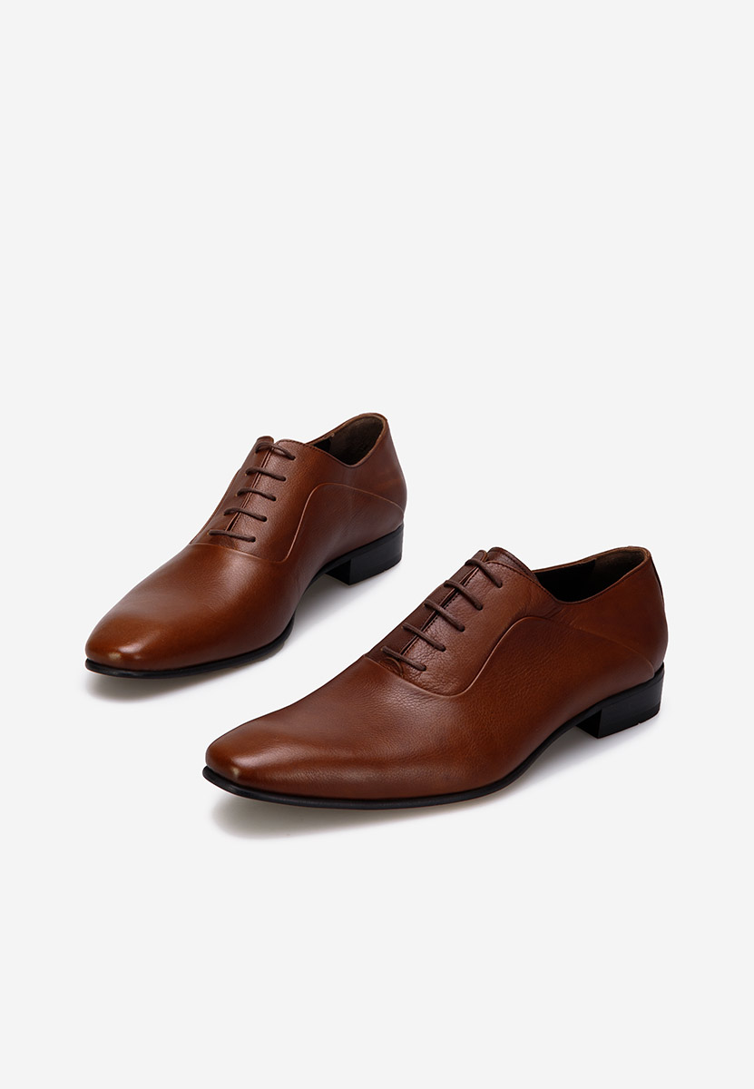 Hnedé pánske spoločenské topánky Richie