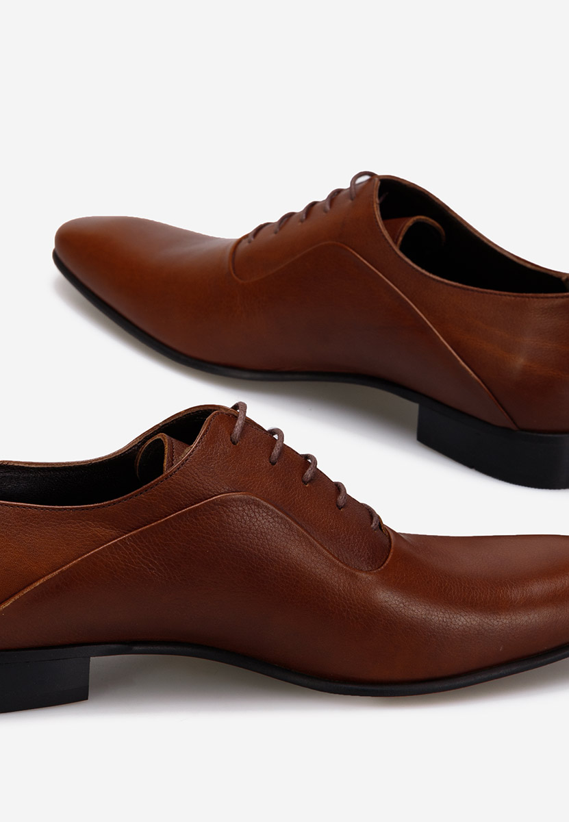 Hnedé pánske spoločenské topánky Richie