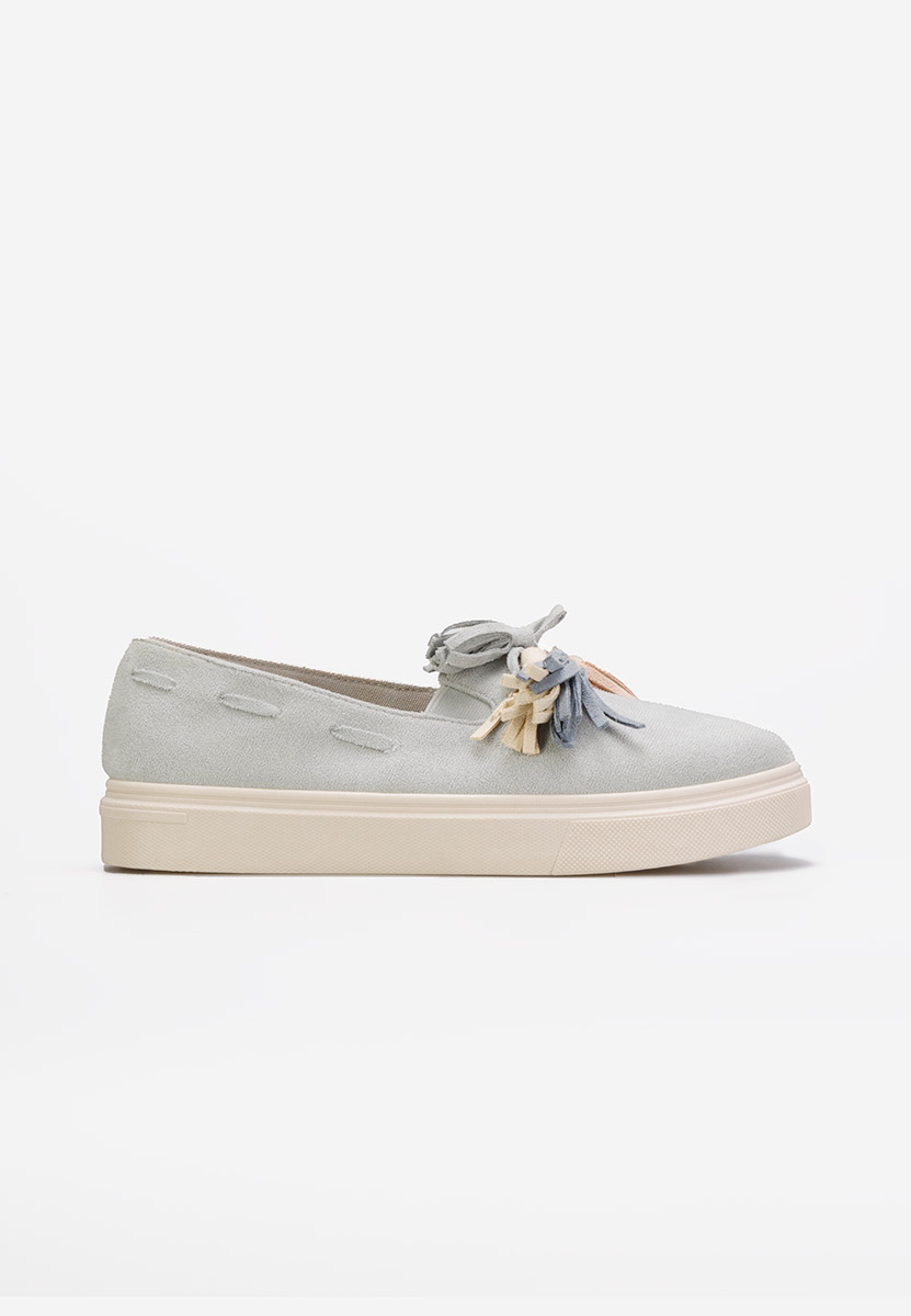 Sivé dámske espadrilky Graziela