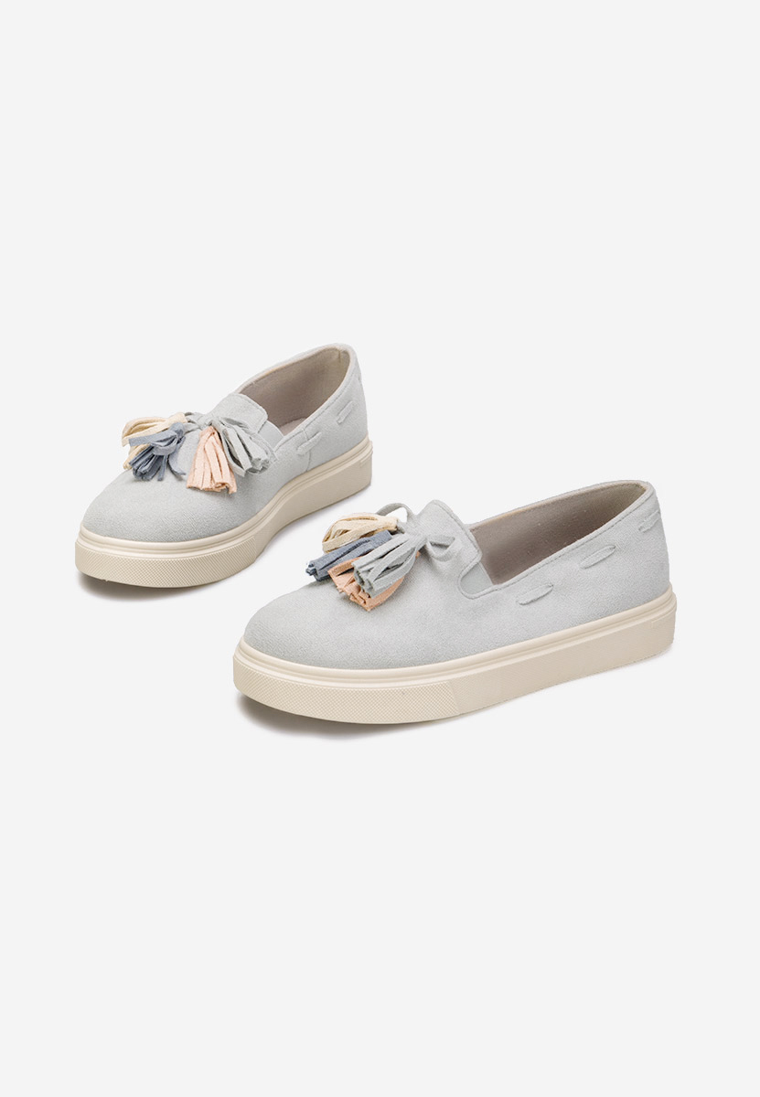 Sivé dámske espadrilky Graziela