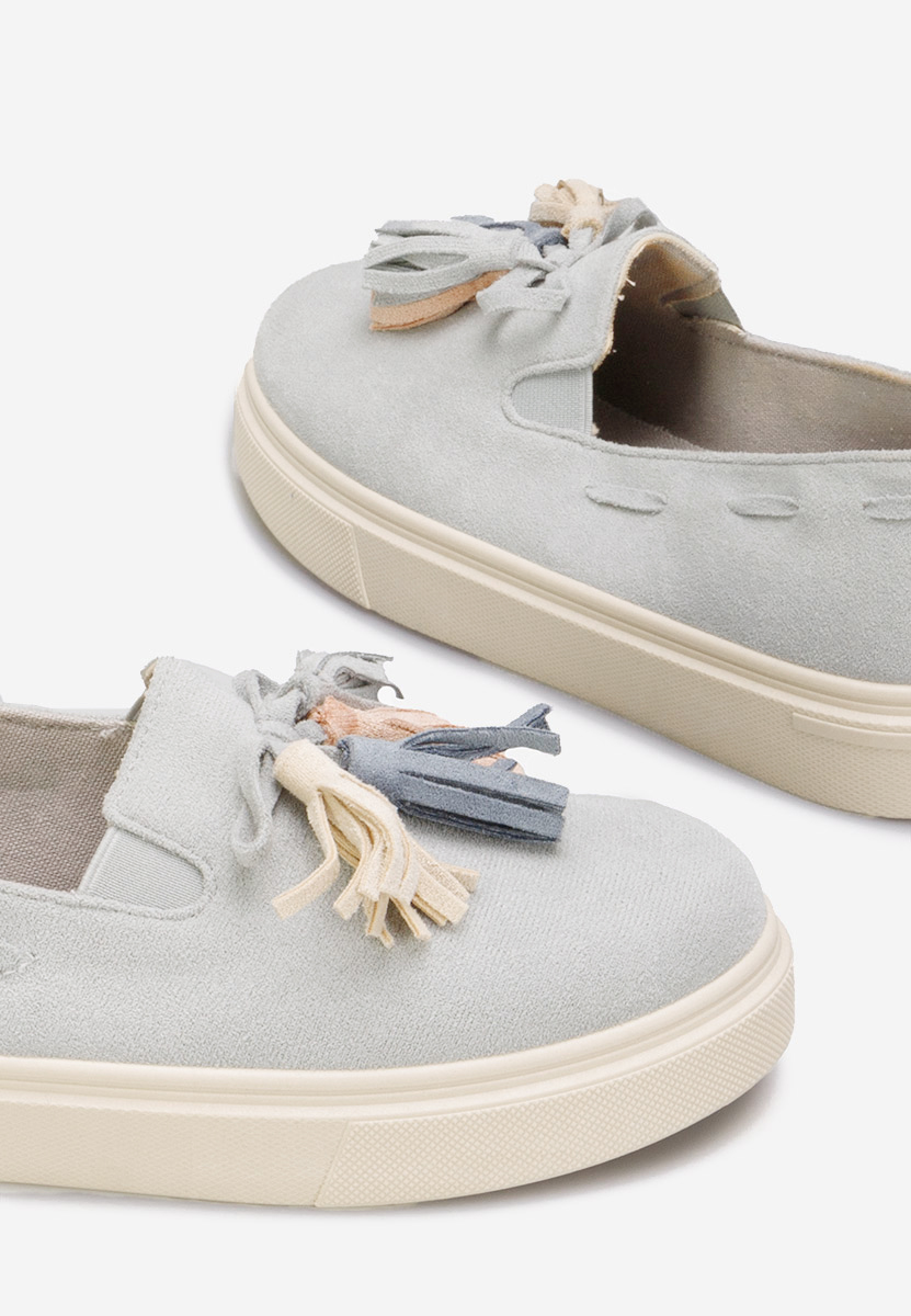 Sivé dámske espadrilky Graziela