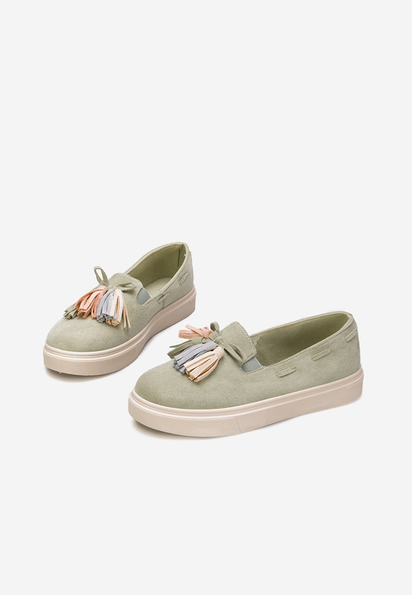 Zelené dámske espadrilky Graziela
