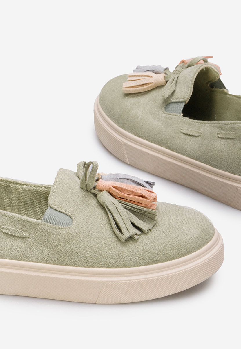 Zelené dámske espadrilky Graziela