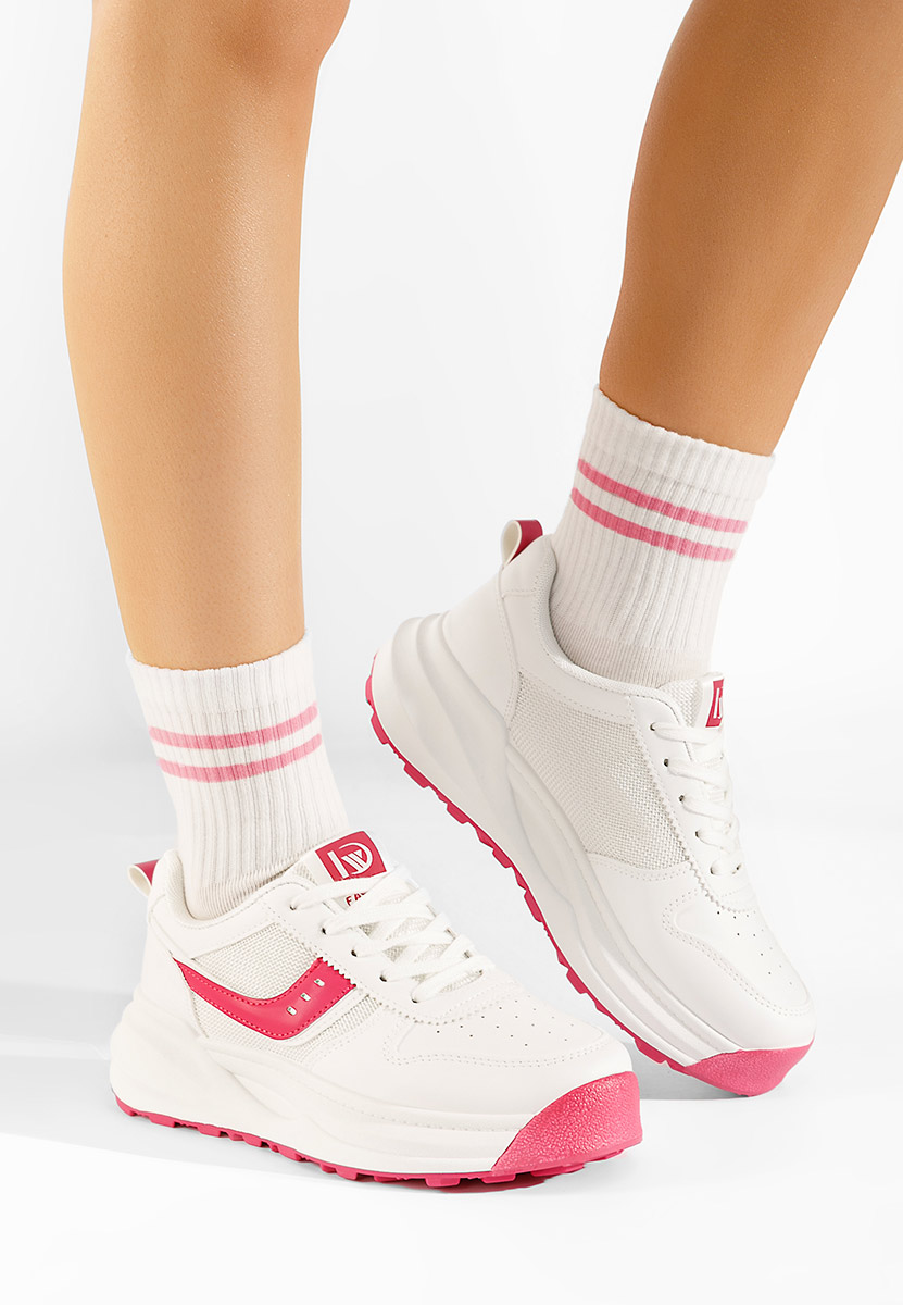 Biele dámske tenisky Cassie