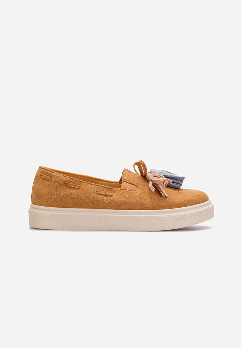 Camelové dámske espadrilky Graziela